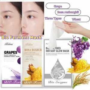 Private Logo Plant Extract Natural Fermentation Facial Mask for Instant Glowing Hydration&Moisturizing Bio Ferment Sheet Mask
