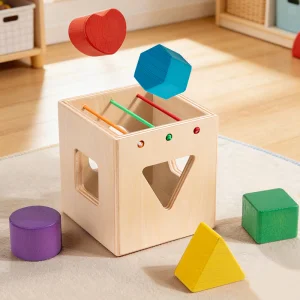 Wooden Shape Cognitive Toys Kids Montessori Toys Preschool Early Learning Educational Toys for Baby Toddlers
