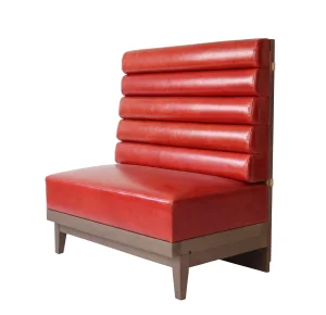 Red Leather Booth
