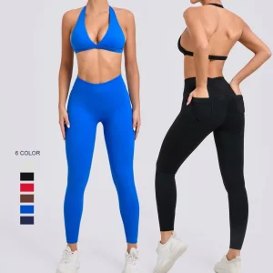 Halter Bra Set