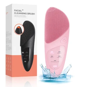 Skin Care Tools Facial 3Waterproof Electric Sonic Facial Exfoliating Cleanser Silicone Facial Cleansing Brush With Eye Massager