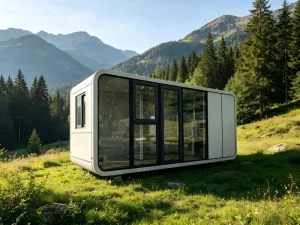 Custom Luxury Apple Cabin House Eco-Friendly Prefab Modular Home for Sustainable Glamping Resort