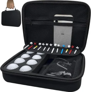 Customized Waterproof Shockproof Dustproof EVA Golf Tool Case Carry Case Golf Travel Bag for Sports Activities