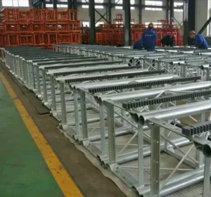 Gjj Construction Elevator 650 or 450 Mast Section Compatible with Ali Mak Mast Section