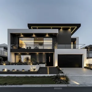 2 Story 3 Bedrooms Fully Furnished Light Steel Prefabricated House Prefab Houses Modern Luxury Villa