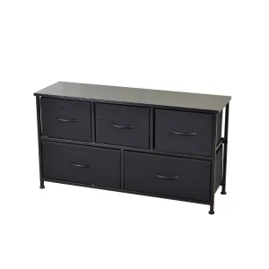 Convenient Storage Cabinet with Large Capacity Suitable for Living Room, Dining Room, Bedroom Fabric and Iron Tube Storage