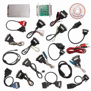 Carprog V10.93 Car Prog Full Newest Version Diagnostic Tool With All 21 Items Adapters ECU Programmer