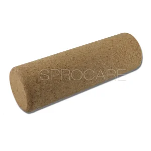 FSC Natural Corkwood Foam Roller Fascia Roller Yoga Massage Roller