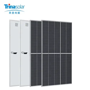 Sistema de Paneles Solares de Alta Eficiencia Trina 450W 440W Precio de Paneles Solares Módulo Fotovoltaico Solar