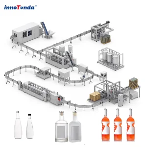 Glass Bottle Whisky Production Line
