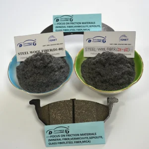 Friction Materials of Steel Wool Fiber D1-80 for Manufacturing Brake Pads and Brake Lining