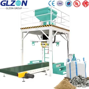 Weighing FIBC Bulk Jumbo 500kg 1000kg Ton Bulk Bag Automatic Filling Packaging Machine Big Bag Packing Machine Ton Bag System