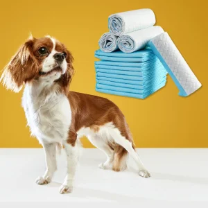 Almohadilla desechable super absorbente al por mayor para mascotas, mat de orina para entrenamiento de mascotas 5 capa a prueba de fugas