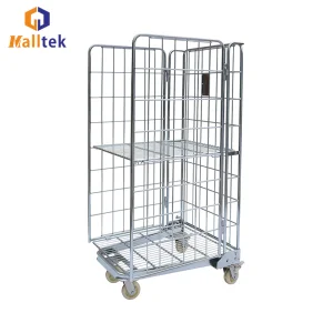 Zinc Plated Wire Mesh Trolley
