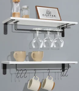 Wall Mounted Wooden Wine Rack