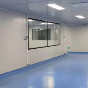 Gmp Wall Turnkey Wool Container Modular Construction Customized Industry Class 10000 Hospital Sandwich Iso 7 Clean Room Modular