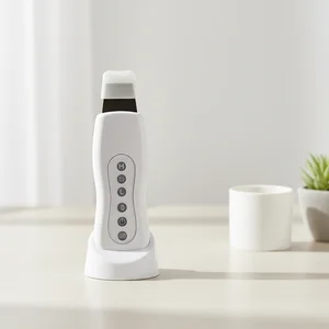 Latest Style Skin Scrubber CE Certified Makeup Remover Face Peeling Ultrasonic Technology Waterproof Deep Cleansing Face Scrub