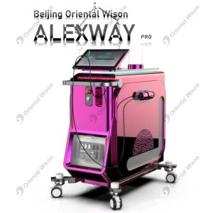 Cryogen Cooling Alexandrite Laser 755nm Hair Removal ND YAG Long Pulse Laser Vascular Vesin Removal Nail Fungus Treatment Medical Lasers