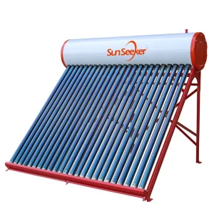 80L-400L Color Steel Compact Non Pressurized Solar Water Heater for Household Use