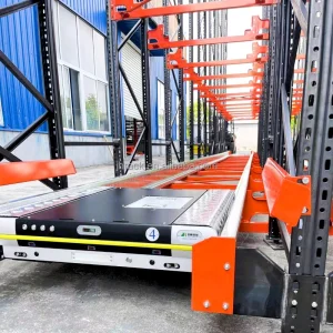 China Automatic Shuttle Rack Manufacturer Factory Warehouse Shuttle System Shelves Storage Racks for FIFO System