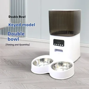 Smart Automatic Pet Feeder with 5L Large Capacity Setup Timed