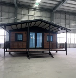 20ft Expandable Steel Container House Prefabricated Mobile Building 2 or 3 Bedroom Villa Apartment(Can Equipped Roof /Terrace)