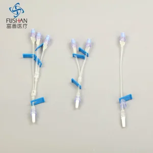 Medical Supply Factory Price Eo Sterile Disposable Plastic Needle Free Connector Valve with Extension Tube CE&ISO13485 OEM/ODM, Infusion Use