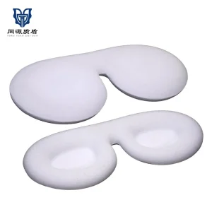 Zero-Pressure Foldable White Sponge Mask