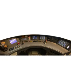 Rail Transit Simulation System with Digital Monitoring Interface