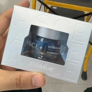 Asce Exobalm Lyophilized Exosomes Rejuvenating Intensive Home Care for Face and Eyes