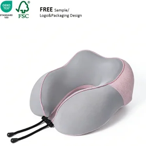 Customizable Portable Memory Foam U-shaped Pillow