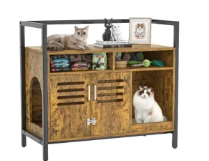 Indoor End Table Cat House