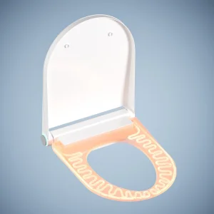 Wc Sanitary Ware Automatic Sensor Heated PP Smart Toilet Seat Cover