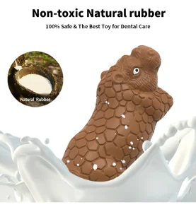 Squeaky Dog Toy for Dental Care