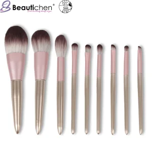 Taupe Makeup Brush Set