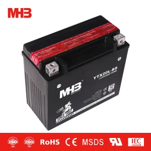 Mhb Ytx20L-BS Motorbike Dry Charged Conventional Rechargeable Lead Acid 12V 20ah Motorcycle Battery