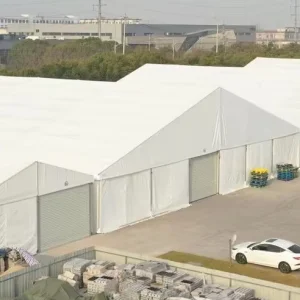 Weatherproof Warehouse Storage Tent Portable Expandable Temporary Shelter Factory Storage Agricultural Equipment Emergency Use