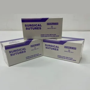 Disposable Surgical Suture Kit with Needle and Thread for Fast Wound Healing and Care