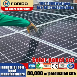 Módulo de Painel Solar Conectado à Rede Residencial 100W-5000W