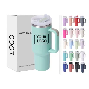 40 oz Tumbler with Handle