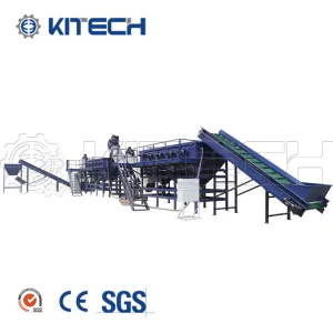 Plastic Recycling Machine for PE/PP/PA/PVC/ABS/PS/PC/Pet Washing and Pelletizing Granulating Recycling Line