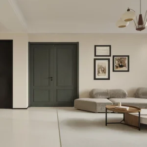 Indoor Waterproof WPC Wooden Door