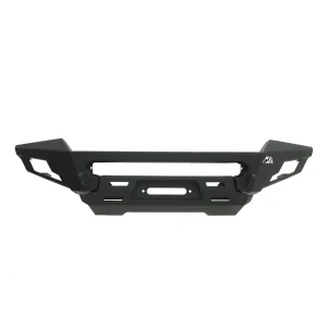 Bumper Frontal de Caminhão com Guincho de Aço LED para 16-24 Toyota Tacoma