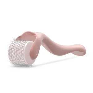 OEM Titanium Derma Roller 540 Meso Microneedling Derma Rolling System For Home Use Skin Care And Beard Hair Growth