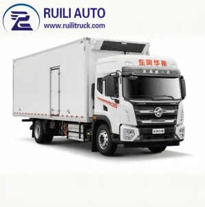 Dongfeng Sinotruk Jmc Refrigerator Refrigerated Van Freezer Chiller Reefer Cargo Truck with Temperature Controlled Unit for Transport Frozen Food Ice Cream Meat