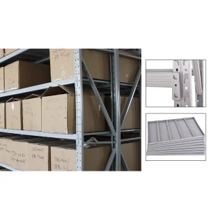 Light Duty Laminate Shelving Unit Metal Storage Rack for Warehouse Workshop Garage Home Store Multi-Layer Easy Install