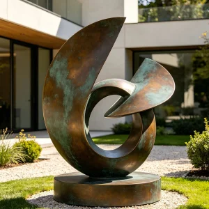 Escultura Anel Bronze