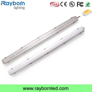 4FT Luminária Linear LED à Prova de Vapor com Sensor de Movimento para Exterior
