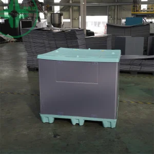 High Quality Wholesale ODM OEM Foldable Plastic Crate Pallet Sleeve Box For Transportation Of Automotive Components