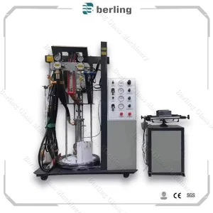 Insulating Glass Two-Component Sealant Coating Extruder Machine with Pneumatic Working System